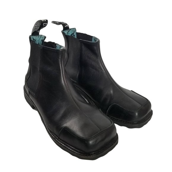 John Fluevog Other - John Fluevog 240 Wagon Men's Black Leather Chelsea Ankle Boots Size 11